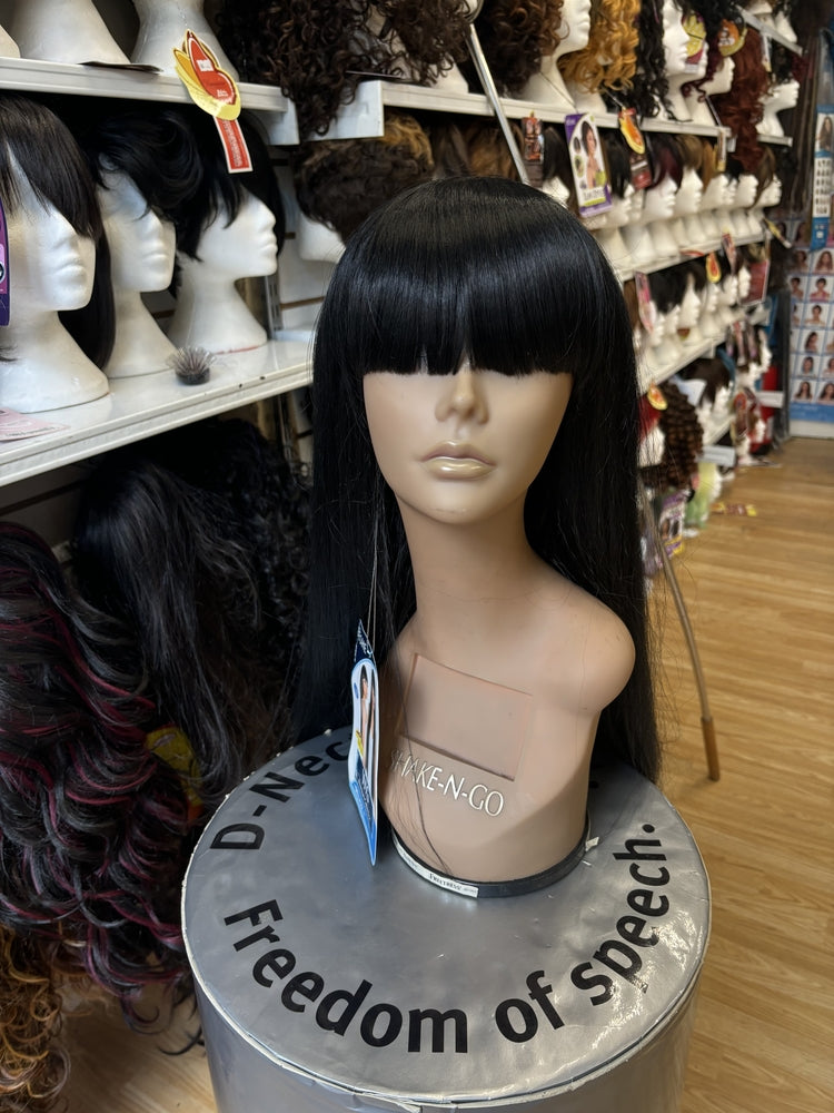 BESHE CURLING IRON WIG