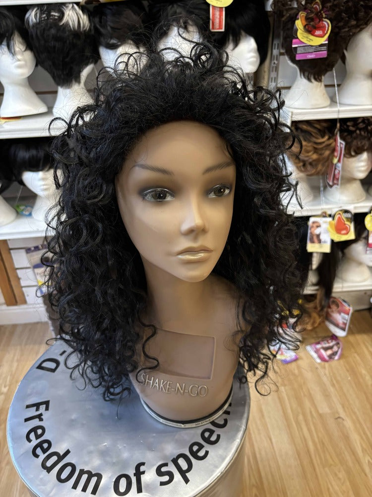 BEAUTIFUL CURLY LACE FRONT WIG