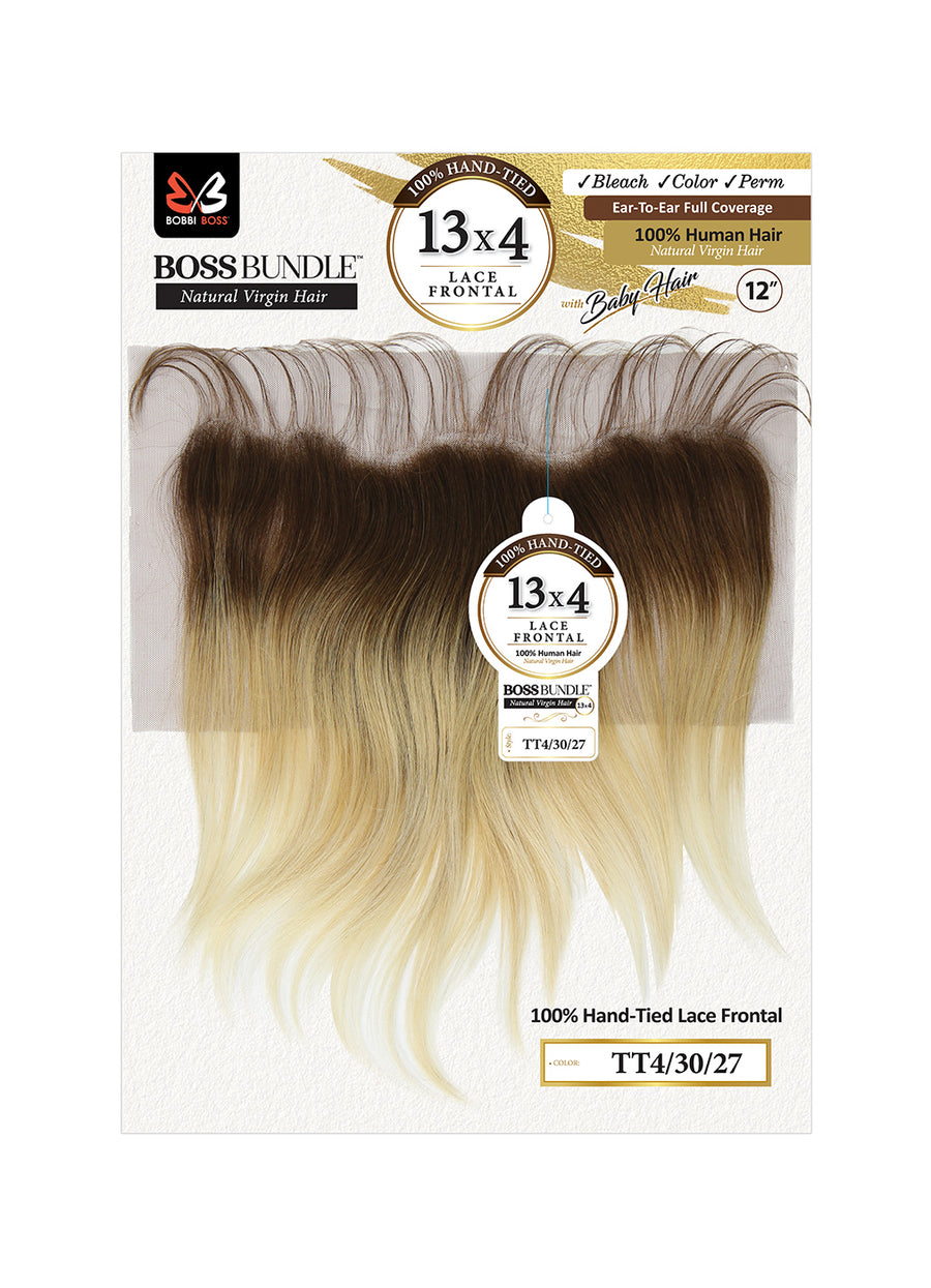 Boss Hair® Boss Bundle Human Hair-13×4 Frontal
