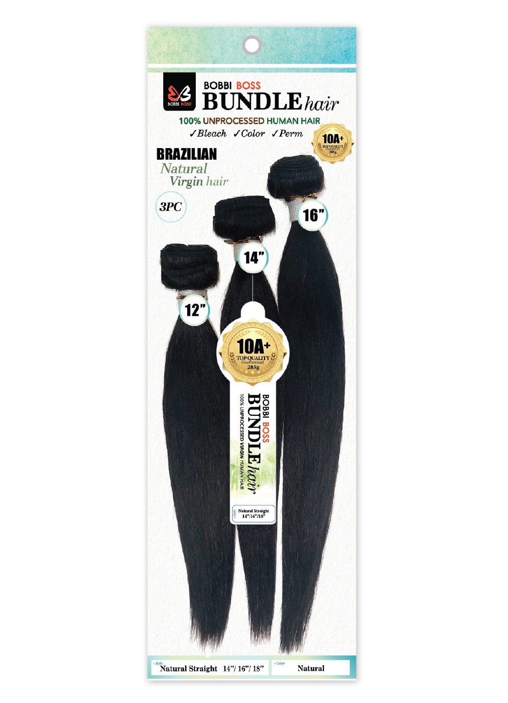 Boss Hair® Bundle Bobbi Boss 3pc Bundle Natural Straight
