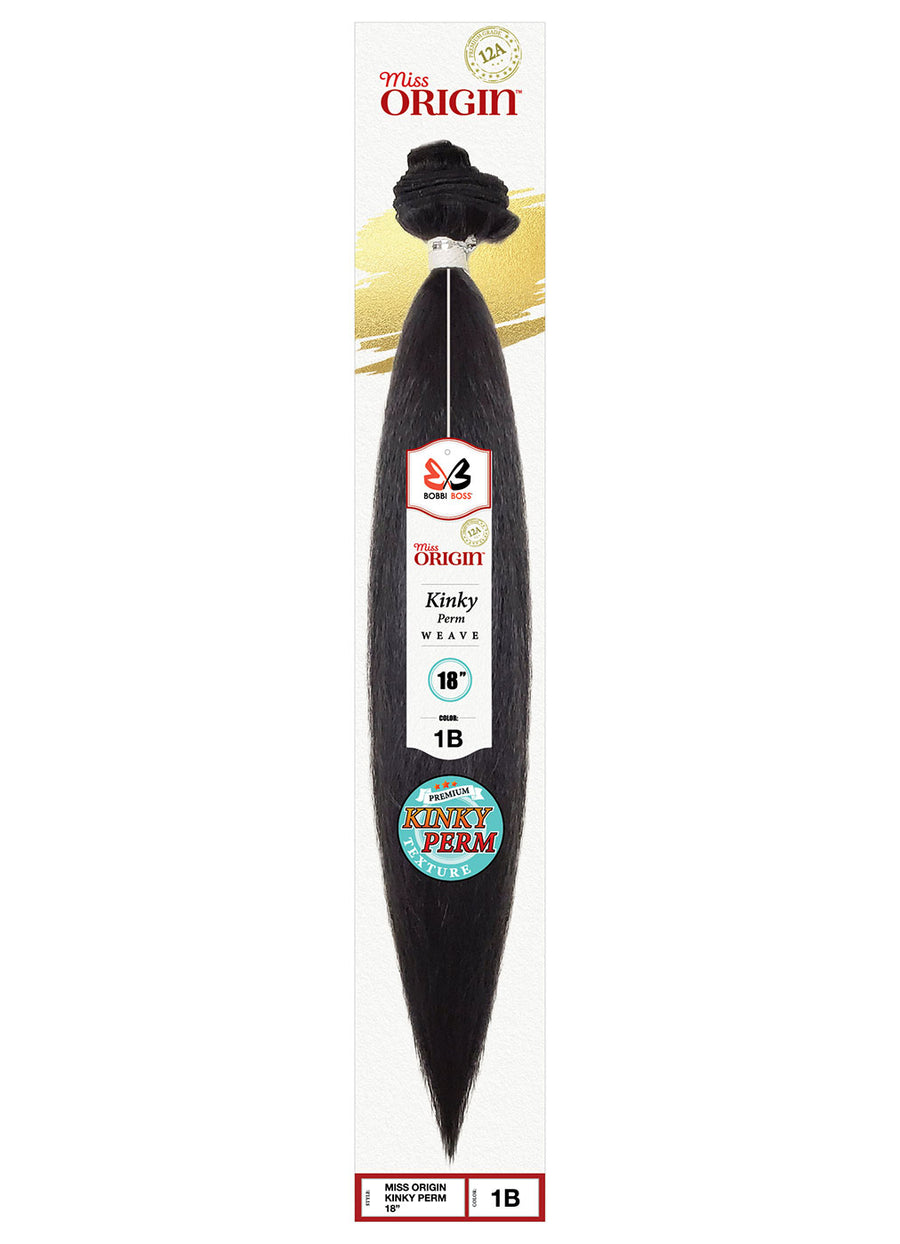 Boss Hair® Miss Origin Kinky Perm Weave