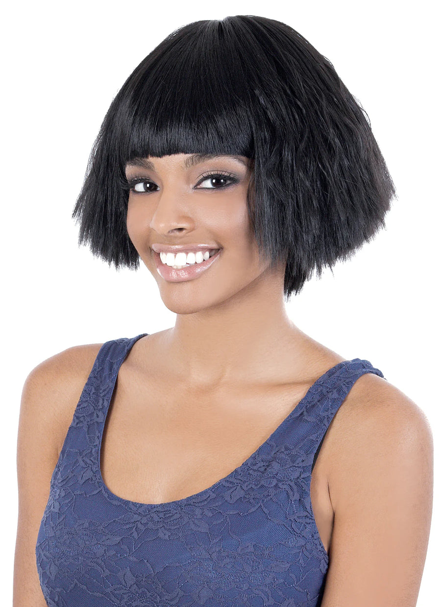 GOGO Synthetic Wig - Bang Short Style