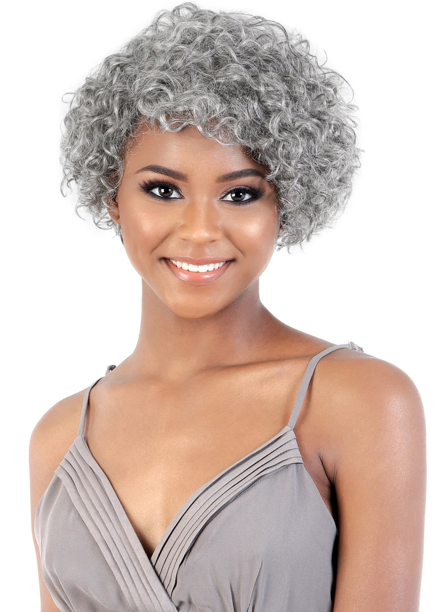 JACE Premium Silver Long Side Bang Bob Wig