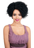 DREW4 Lady Lace Swiss Lace Deep Part Curly Wig