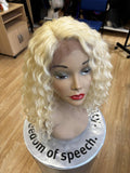 BLONDE CURLY WIGS