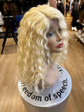 BLONDE CURLY WIGS