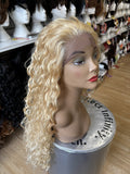 BEAUTIFUL LONG CURLY  LACE FRONT WIGS