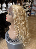 BEAUTIFUL LONG CURLY  LACE FRONT WIGS