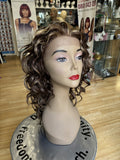 SYNTHETIC LONG CURLY LACE FRONT-WIG