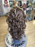 SYNTHETIC LONG CURLY LACE FRONT-WIG