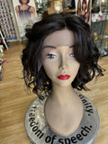 BEAUTIFUL MID-LENGTH LACE FRONT WIG