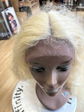 BLONDE CURLY LONG WIGS