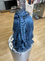 BLUE LACE FRONT SYNTHETIC WIG