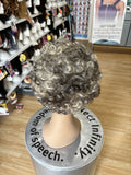 SHORT CURLY LACE FRONT-WIG