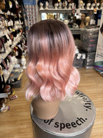 ROSE PINK LACE FRONT WIG