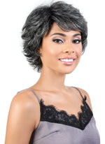 Touch Premium Silver Flip Out Short Wig